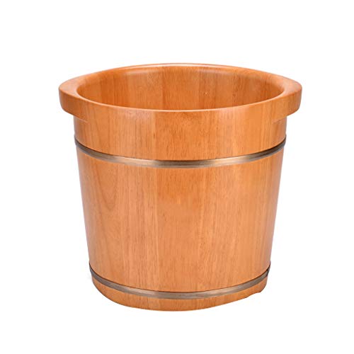 Baño de pies de madera Katzowen sin tapa