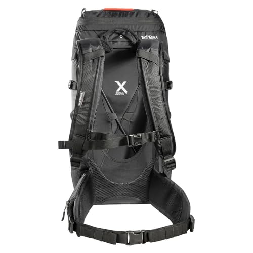 Foto von Tatonka Wanderrucksack Storm 30l RECCO mit Rückenbelüftung und Regenschutz - Leichter, bequemer Rucksack zum Wandern mit RECCO-Reflektor - PFC-frei - 30 Liter (black)