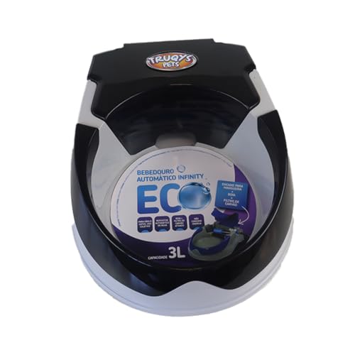Truqys Pet Bebedouro Infinity Eco Preto