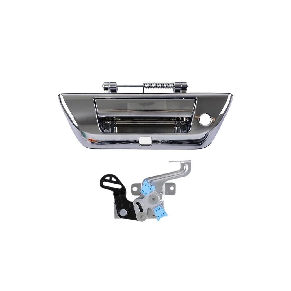 ZJHYGMD for Nissan for Titan 2016-2017 Rear Tailgate Handle (with Camera) 90606-Ez06B(Chrome)