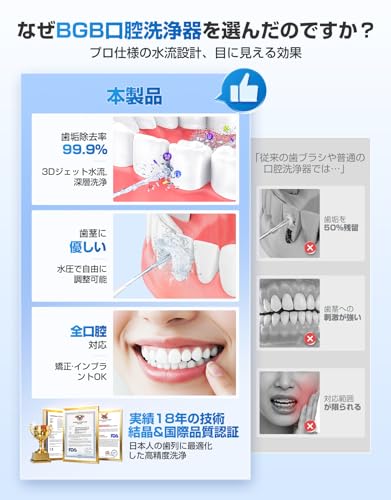 BGB 口腔洗浄器 ジェットウォッシャー の商品画像 3