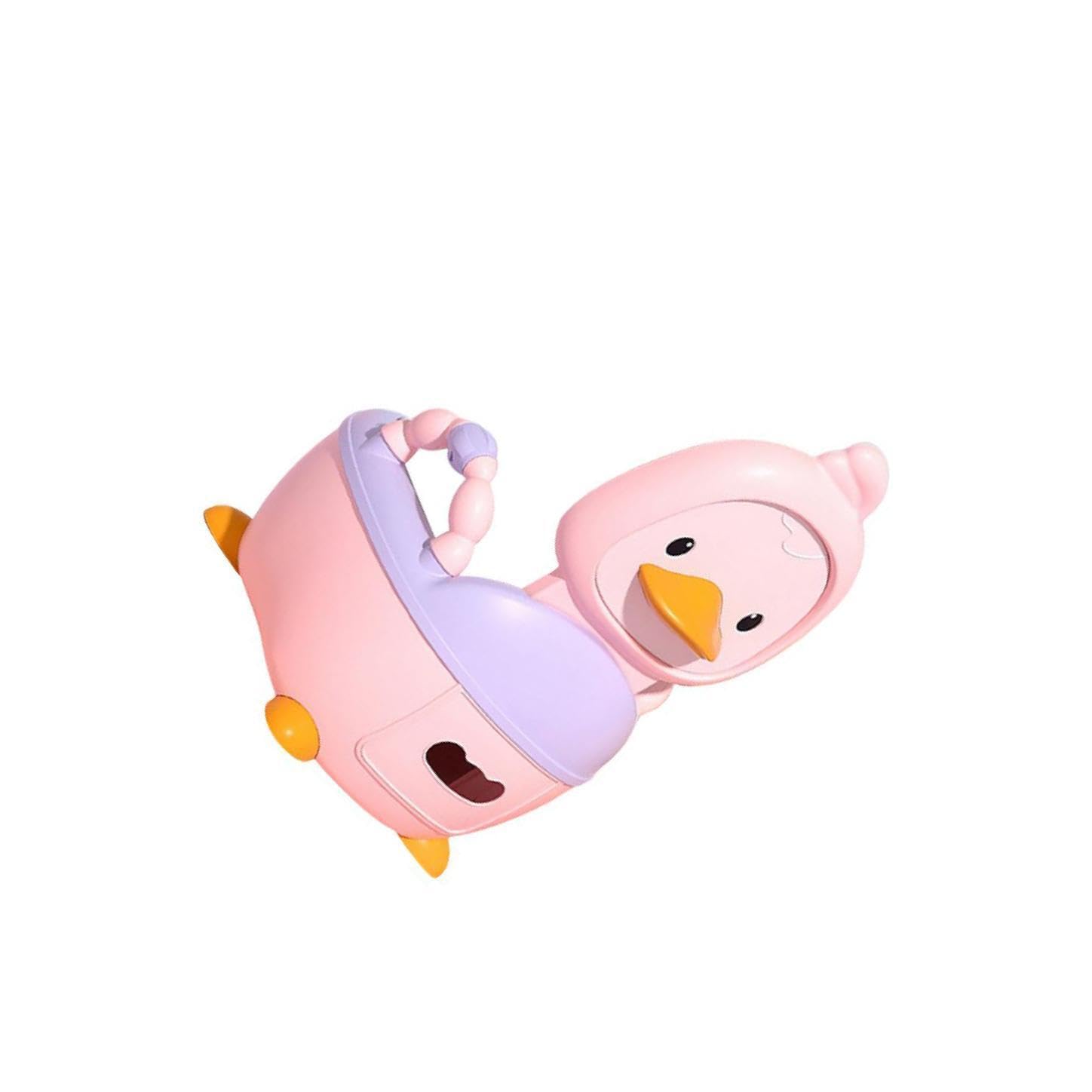 Alcxazs Men's Pink Baby Potty Toilet Chair Comfortable Travel Friendly Removable Safety Features Training Children Ages 0-7 Kids Potty Chair Comfortable Seat Training, 30X35.5x47.5cm