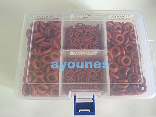 250unit Each O Ring Seals for Fuel Injector Rubber Seal Kits O Ring/Fuel Injection Repair Kits (AY-OSK250)