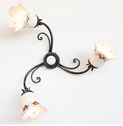 Plafonnier 3 lumières faïence umbra pour salon chaleureux