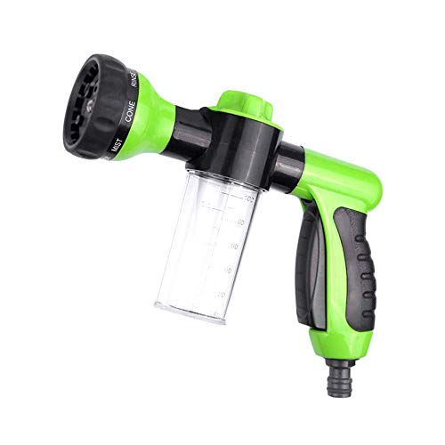 Hanbaodedgh Spray Bottle Foam car washer sprayer garden hose nozzle sprayer Suitable for car pressure washer (Color : B)