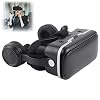 VR-Headset, 3D-Brille, Virtual-Reality-Headset für VR-Spiele und 3D-Filme, passend für 8,9 – 15,2 cm iPhone und Android-Smartphones