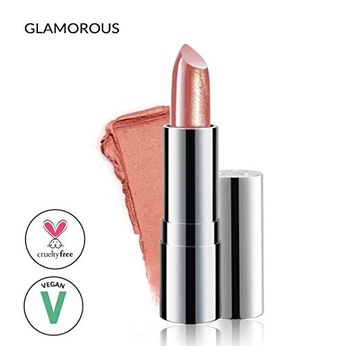 True + Luscious Super Moisture Lipstick Clean Formula, Smooth and Hydrating - Vegan and Cruelty Free Lipstick, Non Toxic, Shade: Glamorous - 0.12 oz