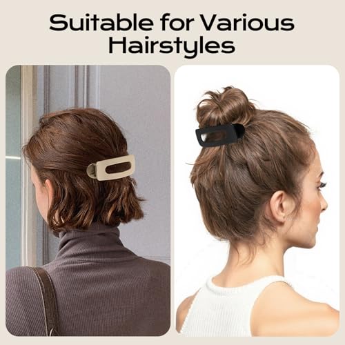 Pinzas grandes de garra para cabello fino, pack 6 piezas miniatura 5