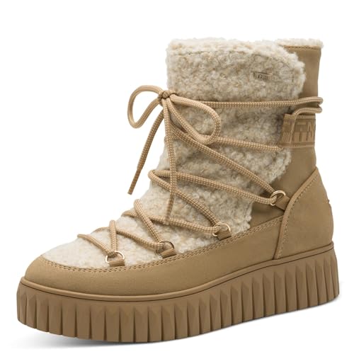 Marco Tozzi Damen Stiefeletten zum Schnüren mit Wechselfußbett...