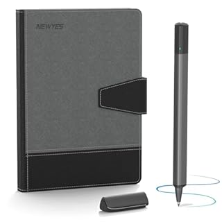 NEWYES SyncPen 4 Set Smart Pen with Smart Notebook Writing Tablet Notepad Digital Pen Sync Pen Bluetooth Wireless OCR Digital Pen for Students, Designer, Creatives, Business Man, Record Notes
