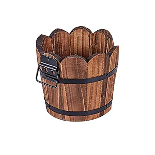 Colrid Maceta de Madera Macetas para Flores