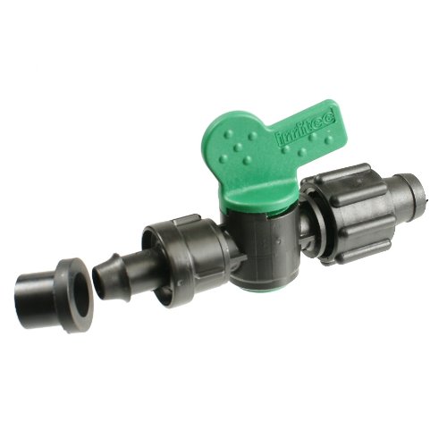 Drip Depot Irritec Perma-Loc Tape x Barbed Adapter Valve w/Grommet