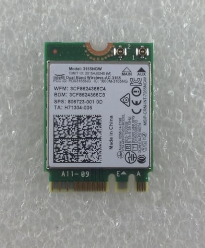 Carte réseau Intel 3165 AC remplace votre WiFi lent par le double bande