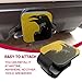 Legendary Blackbird Hitch Cover - 1 PC Square Mouth Protection Cover Traction Cover, Car Exterior Accessories Suitable for Most Cars and Trailers (Fits 2