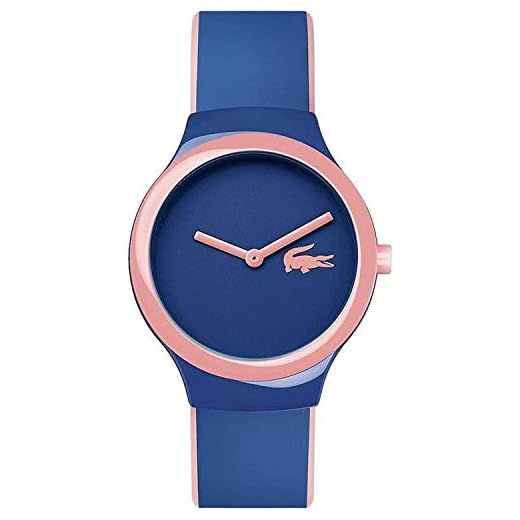 LACOSTE GOA RELOJ UNISEX CUARZO 40MM CORREA DE GOMA CAJA DE PLÁSTICO 2020120