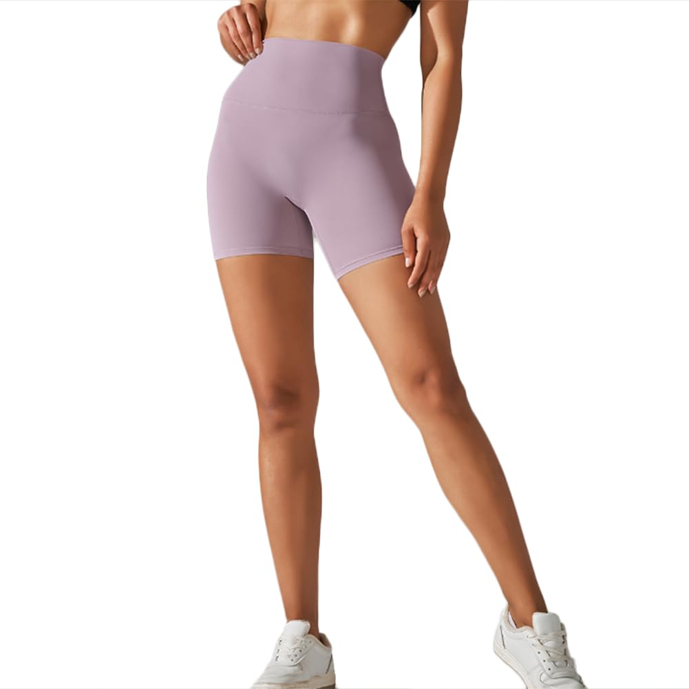 High Waist Womens Scrunch Butt Activewear - Training Yoga Biker Shorts for Gym and Sports