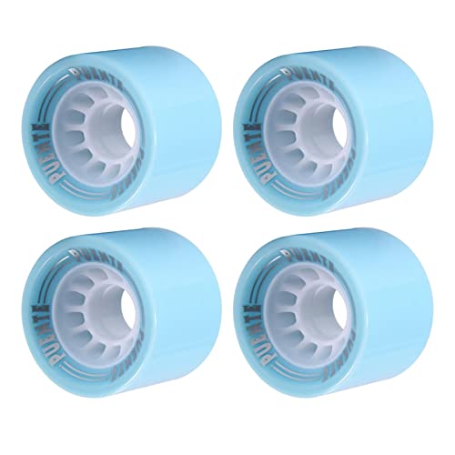 TX GIRL 4 Pièces/Set Skateboard Roues 70 * 51mm Roue De Croisière for Accessoires De Longue Planche (Color : Light Blue)