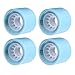 TX GIRL 4 Pièces/Set Skateboard Roues 70 * 51mm Roue De Croisière for Accessoires De Longue Planche (Color : Light Blue)