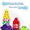 NK Bloques de Construcción Magnéticos para Niños (65 Piezas) - Piezas Magnéticas 3D Magnetic Tiles, Juguete Educativo Montessori, Regalo Cumpleaños Navidad Infantil #3
