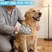EXPAWLORER Pet Hair Removal Glove for Dogs & Cats, Washable Reusable Electrostatic Magic Brush Pet Hair Remover Glove, Upgraded Fur Removal Tool Grooming for Carpet Couch Sofa Clothing Car Seat, M
