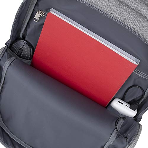 RivaCase® grey/dark blue anti-theft Laptop