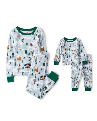 The Children's Place,GROUP 1 - Family Matching, Christmas Pajama Sets, Cotton,8