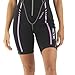 SEAC M.Corto Trendy Lady 2.5mm Neoprene Shorty Wetsuit with Front Zip for Water Sports, Medium