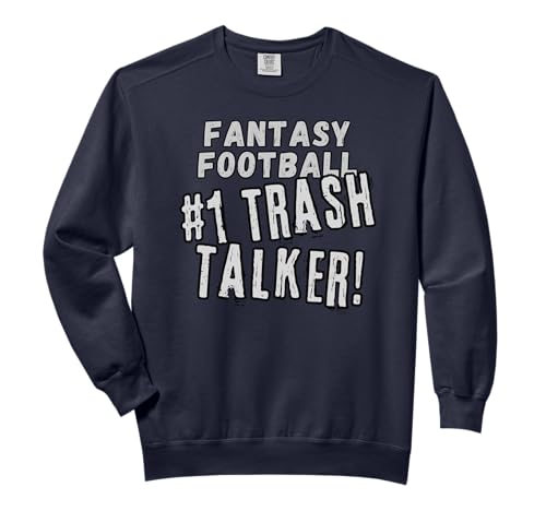 Fantasy Football Trash Talk, League Guru Comfort Colors Adult Sweatshirt