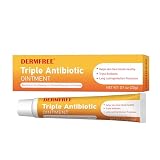 Triple Antibiotic Ointment, 0.7 oz, Long-Lasting Infection Protection, Max Strength Healing Cream for Cuts, Scrapes, Burns & Wound Care, First Aid Ointment for Skin, Non-Stinging Formula