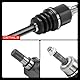 Frankberg Antriebswelle Achswelle mit ABS Ring Schaltgetriebe Vorderachse Rechts Kompatibel mit Rio III UB 1.4L 2012-2017 Replace# 49501-1W500