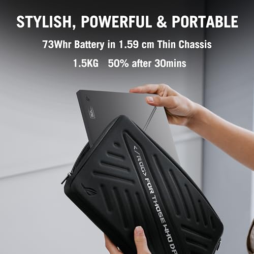 Image of ASUS ROG Zephyrus G14 (2026),AMD Ryzen AI 9 465,RTX 5060-8GB,32GB RAM,2TB SSD,3K OLED,14 inch(35.5 cm),120Hz,Windows 11 Home,M365 Basic(1Y),Office 2024,Eclipse Gray,1.5 Kg,GA403GM-SY132WS,Gaming Laptop