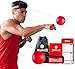 Produktbild Boxbollen Original mit App, verwendet von Prominenten - MMA Gear Boxball - Box-Reflexball mit verstellbarem Gurt - Interaktive Boxball-App-Integration - Stocking Stuffer Ideen - 1 Packung