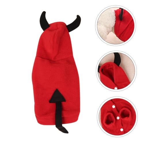 Disfraz de Diablo 3D para Perro Talla S miniatura 6