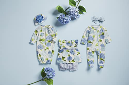 Mud Pie Blue Hydrangea Swaddle, Hydrangea, Blue #TOP2