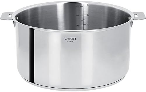 C20QMP CASTELINE AMOV Collectible Casserole Dish 26 x 20 x 11 cm Stainless Steel 20 cm Diameter