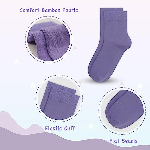 Combed Cotton Kids Crew Socks School Dress Quarter Uniform Stretchy Socks for Boys Girls2