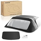 A-Premium Black Convertible Soft Top Compatible with Alfa Romeo GT Veloce 1971-1974 Spider 1971-1994 Replace# AF9940-440, AF3940-440