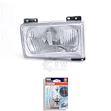 Halogenscheinwerfer rechts QR-Parts 69590300 Set Scheinwerfer rechts 1011609 + OSRAM H4 CLASSIC 64193CLC