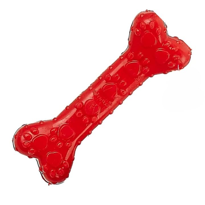 MR.PET Natural Rubber Dog Bone Chew Toy, Puppy Teething Toy, 6 Inches, | Puppy/Dog Teething Toy Non-Toxic Rubber Dog Chew Bone Toy Colour May Vary (B0C77NHHDG) Amazon Price History, Amazon Price Tracker