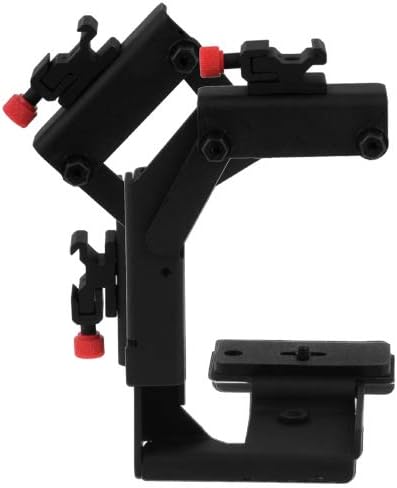 Fotodiox Compact Digital Video (DV) Rotating Light/Flash-Flip Camera Bracket - for Nikon, Canon, Pentax, Olympus, Sony, Fujifilm, Leica, Minolta, Panasonic