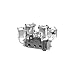 Parker L6958922149 Solenoid Air Valve, 3 Position, 1 NPT