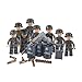 Brick Bazaar | WW2 Army Men Action Figures | German Soldiers | Army Playset | Military Gear | for Collectors and Building Block Enthusiasts | 8 Mini Figures