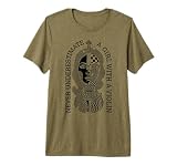Ne sous Estimez jamais Une Fille avec Une violoniste violoniste T Shirt Haut de Gamme