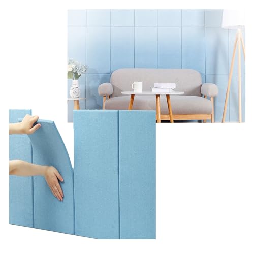 Panneaux muraux insonorisants à faire soi-même - Rembourrage en mousse pour salle de jeux pour enfants - Réduction du bruit - Décoration murale élégante