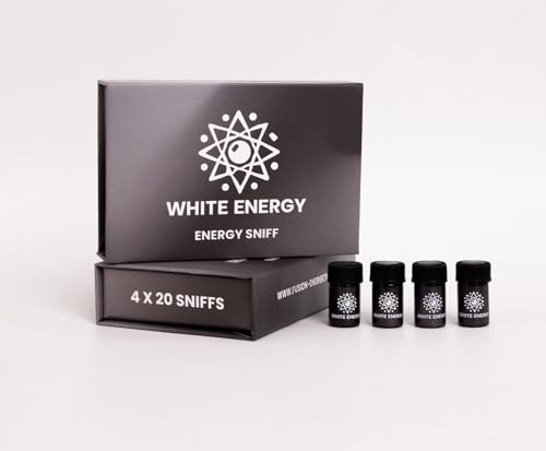 White Energy | New Energy and clear Focus | Beste Alternative zu Energy Drinks | 80 Dosen | Klinisch getestet | Cranberry 4er Pack