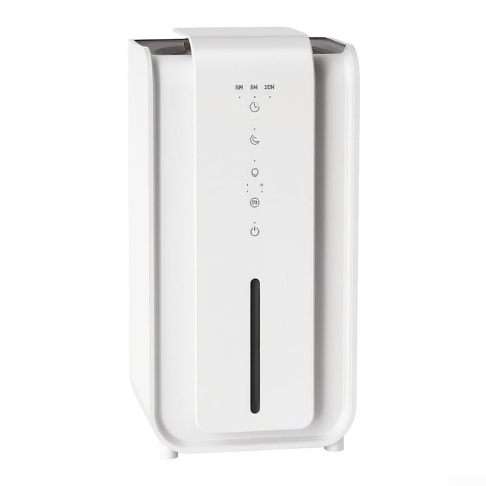 Deumidificatore elettrico 1500ml Timer silenzioso per casa (Regno Unito) | Rimuove l'umidità in eccesso, serbatoio grande da 1500 ml, funzionamento silenzioso sotto i 30 db, ideale per camere da letto