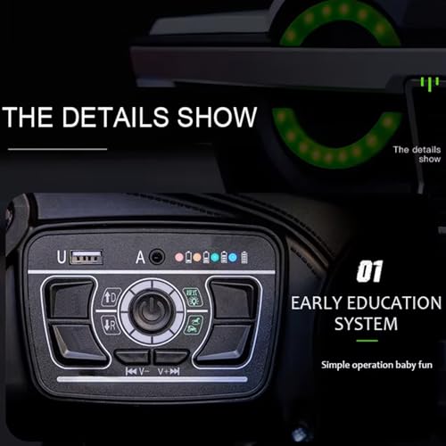 Srecap WN 502 Rechargeable Battery Operated Jeep for Kids,Cars with Light & Music | Ride on Toy Baby Big Battery Car | Electric Jeep for Kids to Drive 2 to 7 Years Boy Girl (Grey) - Image 3