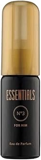 MILTON-LLOYD ESSENTIALS No 3 Perfume for Men. 50ml Eau de Parfum Men, Luxury Fragrance - Mens Aftershave, Long Lasting Fragrance for Men by Milton-Lloyd