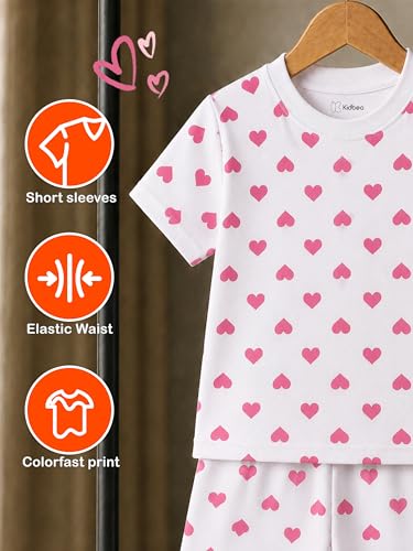 Image of Kidbea Kids Cotton Clothing Set | Ultra-Soft Printed Half Sleeve T-shirt & Shorts Set Comfort Fit Casual Wear for Boys & Girls