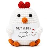 Amimi® Poule Positive en Crochet | Idée Cadeau Drôle | Prêt à...